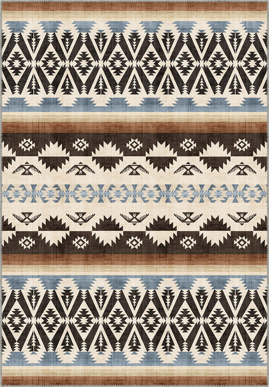 Nakoa Earthy Tribal Rug