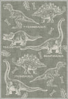 Daxon Green Dinosaur Rug