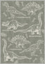 Daxon Green Dinosaur Rug