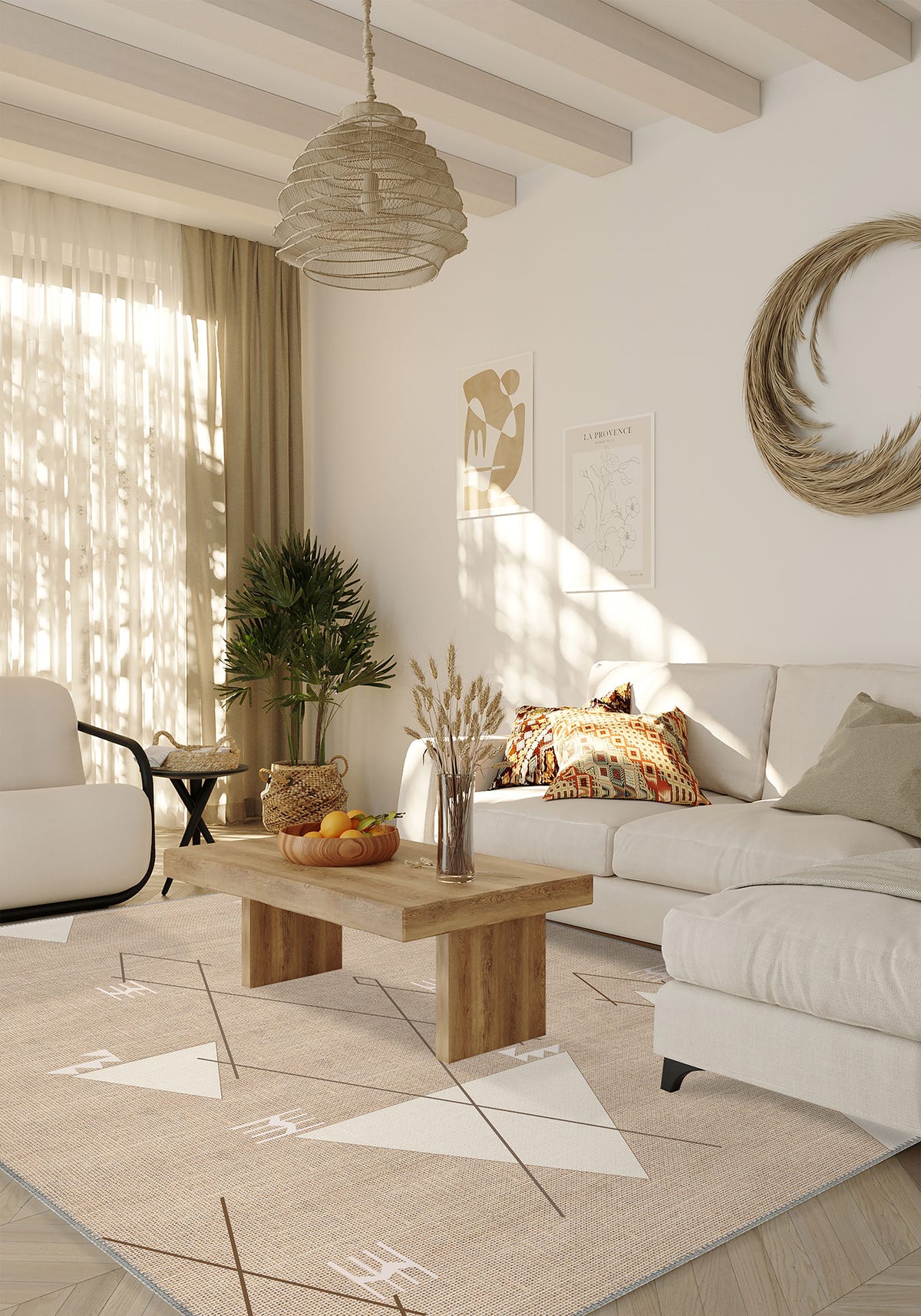 Beni Ourain Redesigned Berber Rug