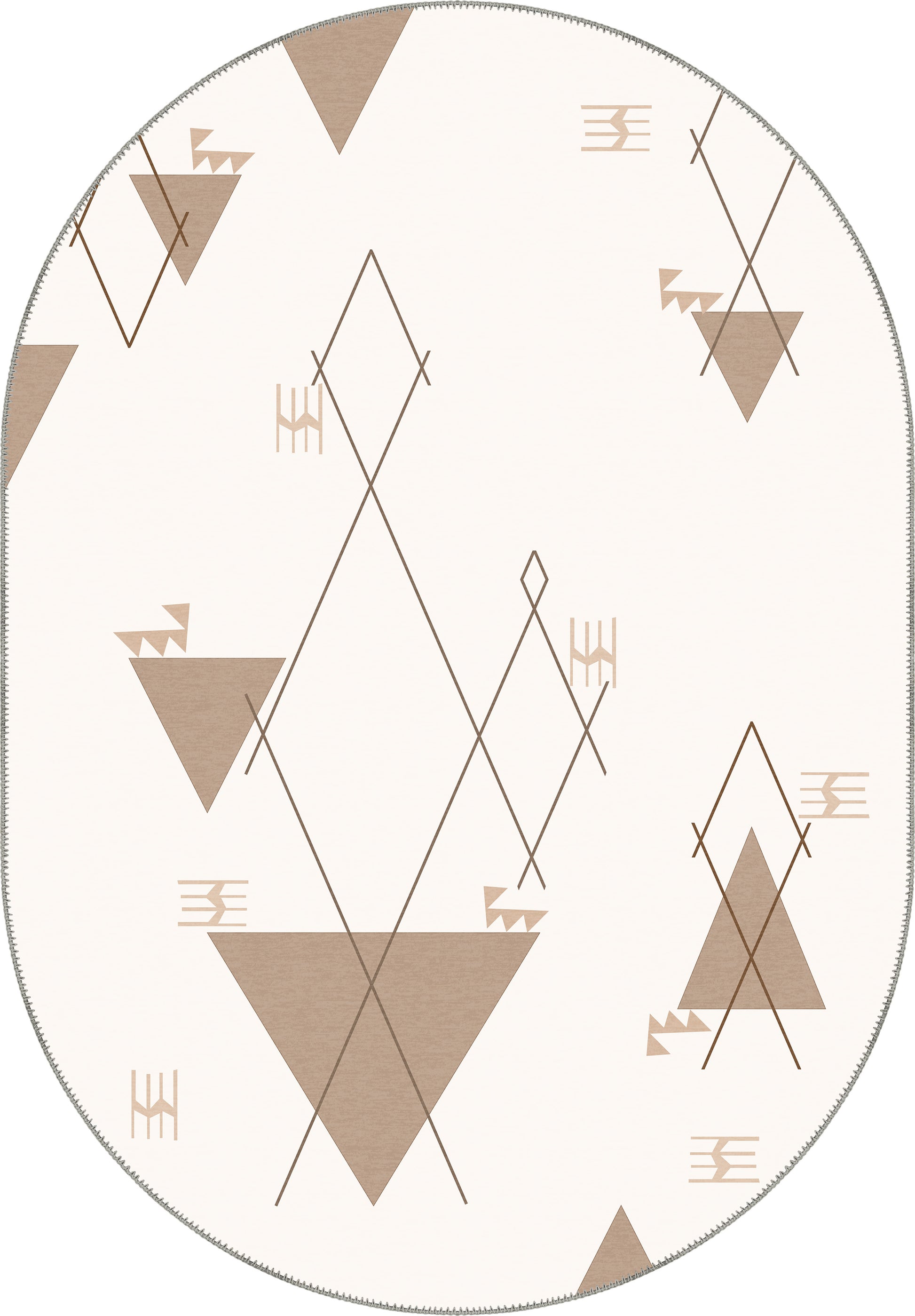 Oval rugs