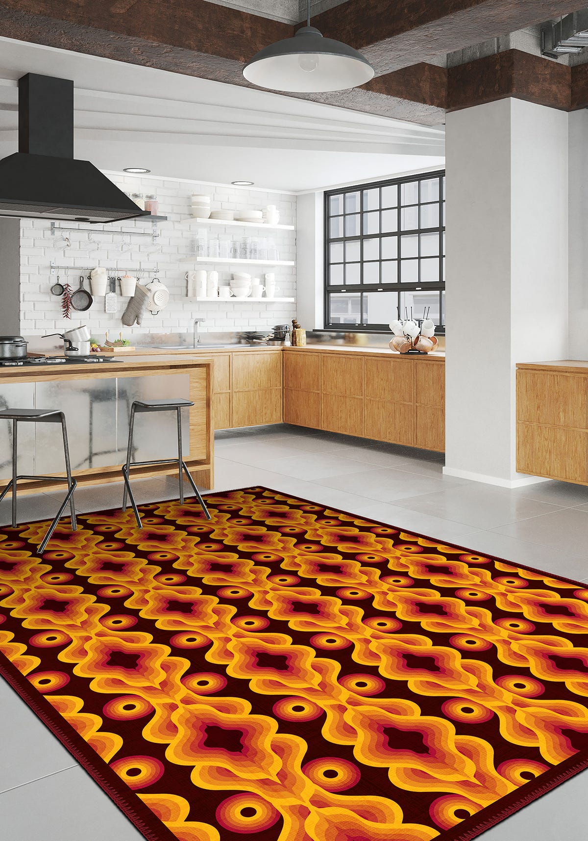 Solaro Mid Century Rug