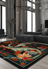 Nola Floral Dinosaur Rug