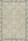 Damask sage green rug.