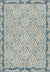 Odessa Blue Damask Rug