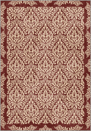 Odessa Terracotta Baroque Rug