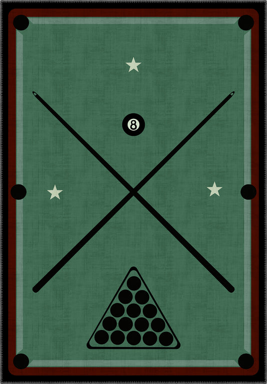 Orion 8 Ball Rug