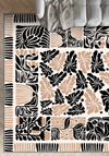 Calanthe Black Washable Rug