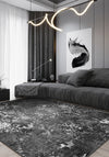 Lily Grey Vintage Washable Rug