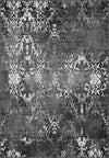 Lily Grey Vintage Washable Rug