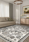 Black and White Anatolian Rug