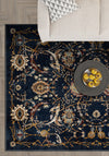 Valmora Navy Blue Royal Rug
