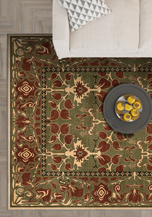 Sylvara Vintage Green Rug