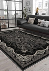 Farid Black Isfahan Rug