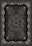 Black Persian Style Isfahan rug for living room.