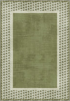 Perrin Sage Green Polka Dot Rug