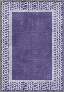 Perrin Lavender Polka Dot Rug