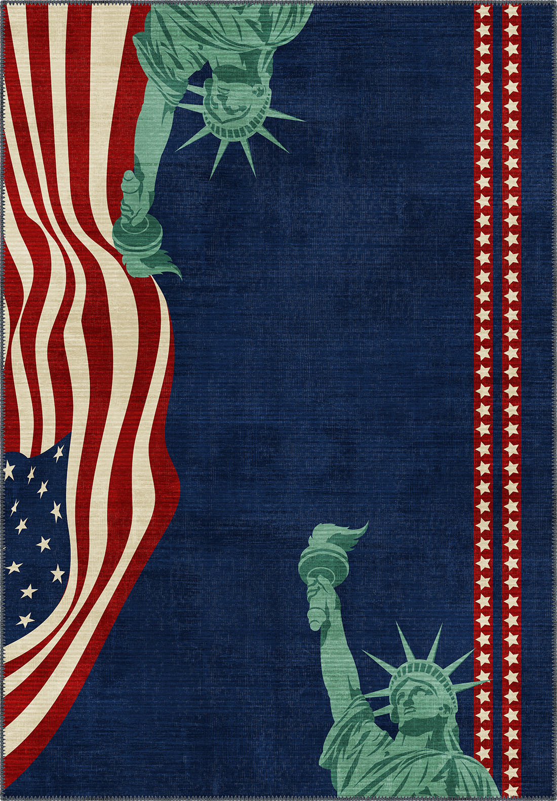 Liberty American Flag Rug