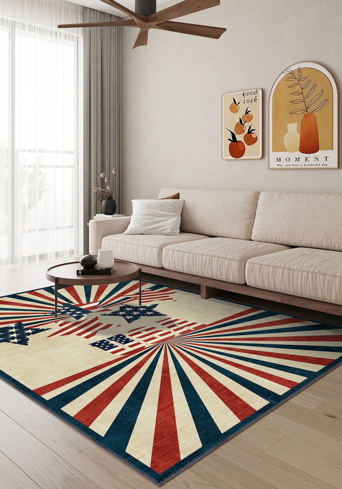 Betsy Retro USA Rug