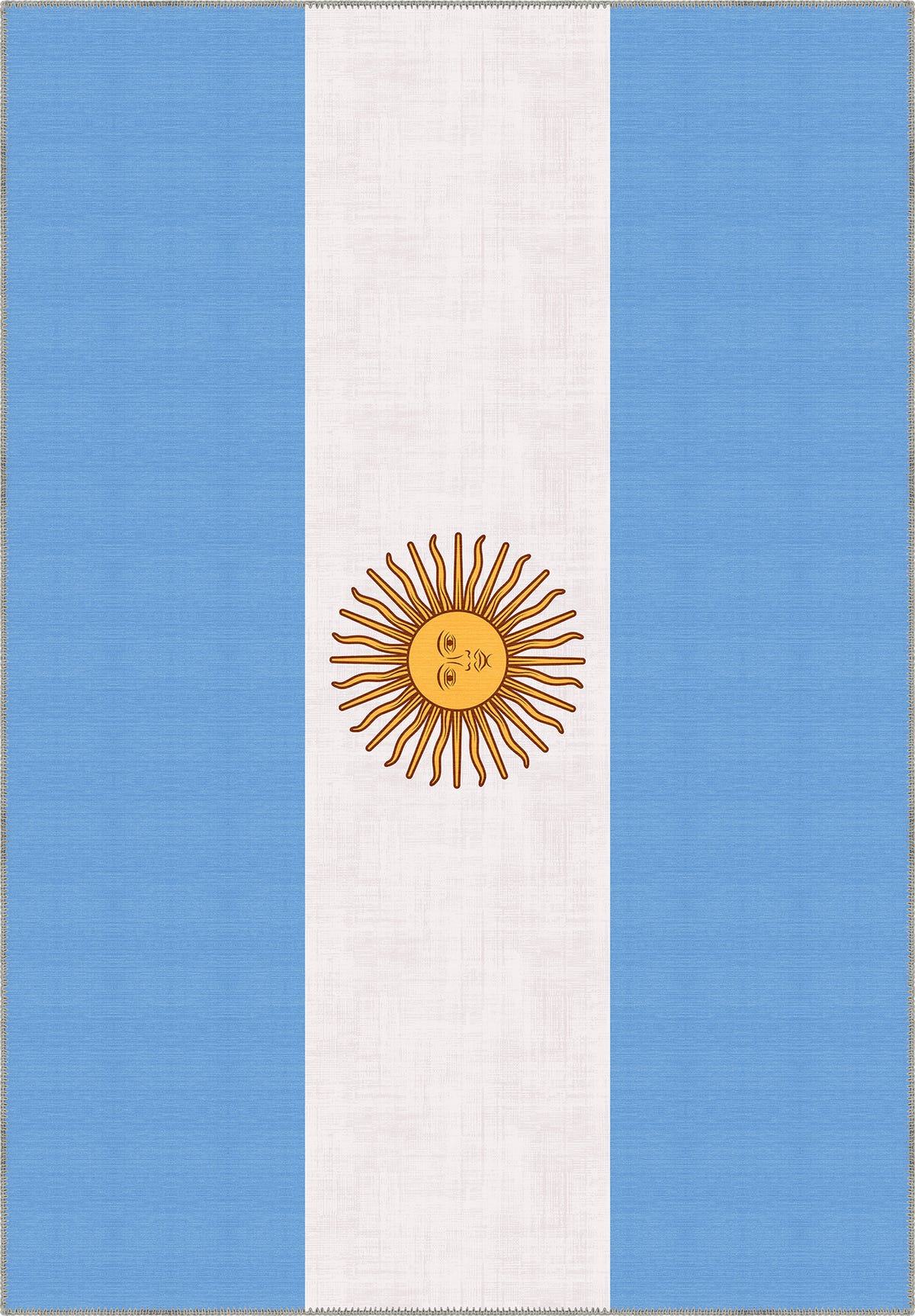 Solara Argentina Flag Rug