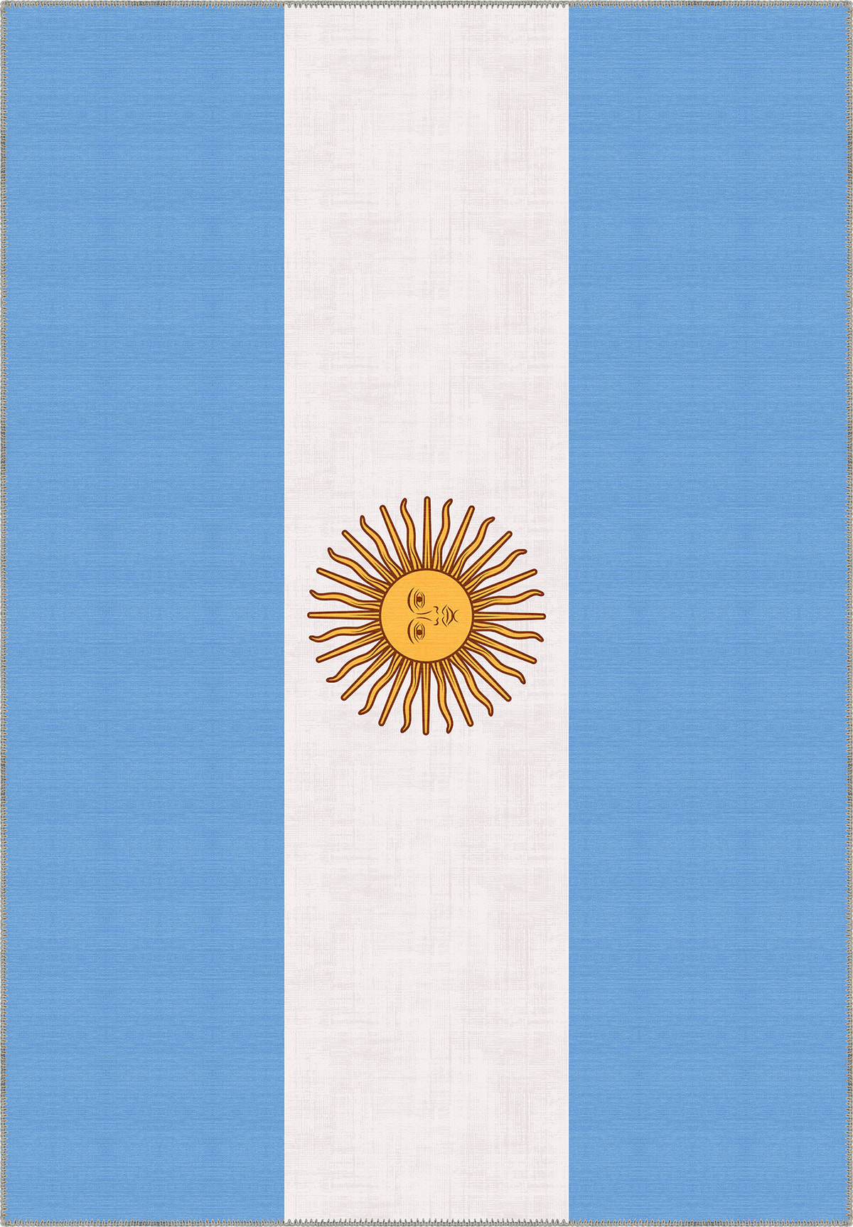 Solara Argentina Flag Rug