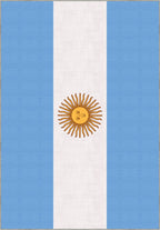 Solara Argentina Flag Rug