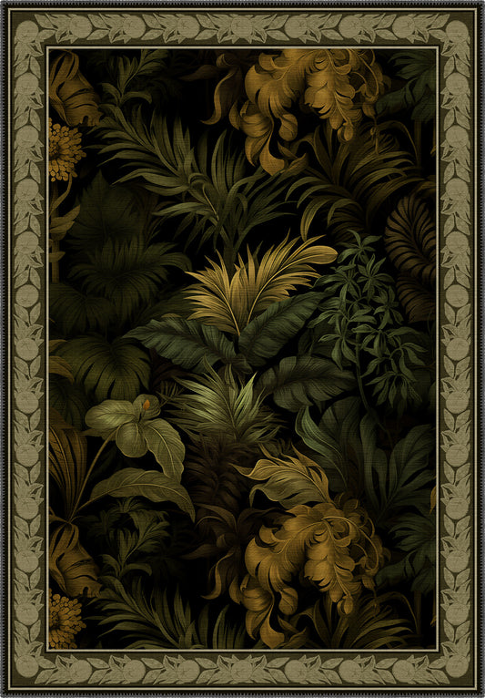 Alaric Floral Green Rug