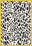 Dalmatian Yellow Bordered Animal Print Rug