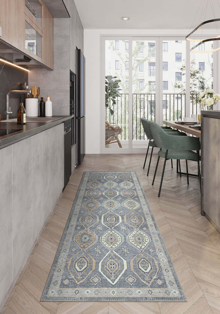 Qashqai Gray Nomadic Rug