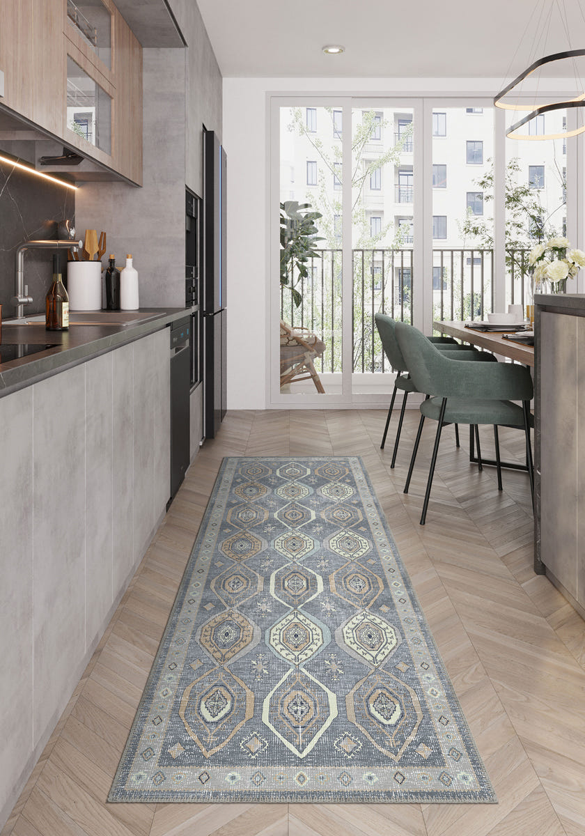Qashqai Gray Nomadic Rug