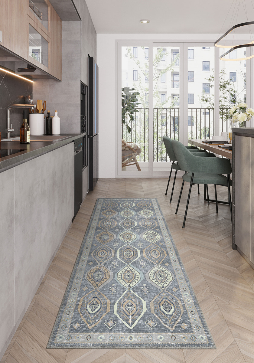 Qashqai Gray Nomadic Rug