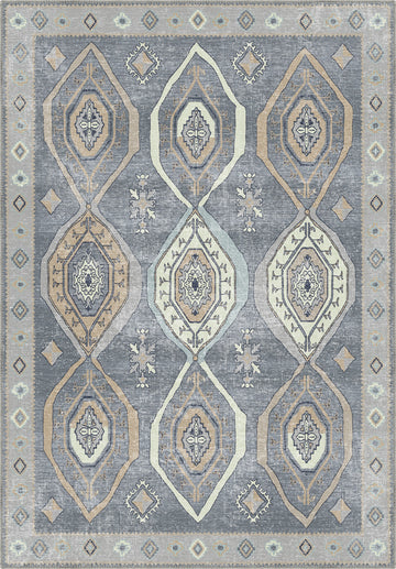 Qashqai Gray Nomadic Rug