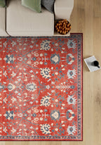 Sereya Coral Oushak Rug