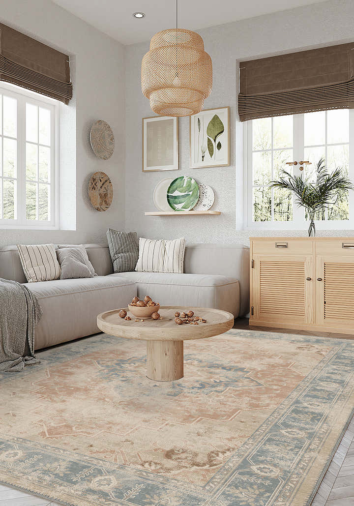 Selmira Blush Vintage Rug