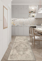 Selmira Beige Vintage Rug