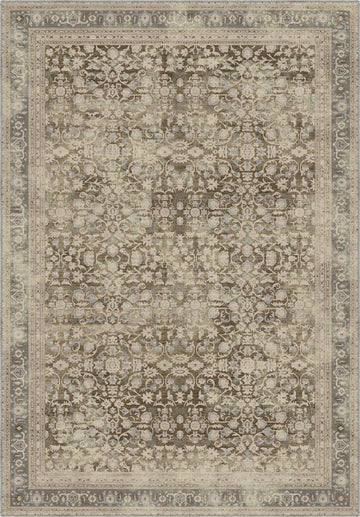 Sara Taupe Farmhouse Rug