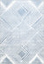 Bram Light Blue Art Deco Rug