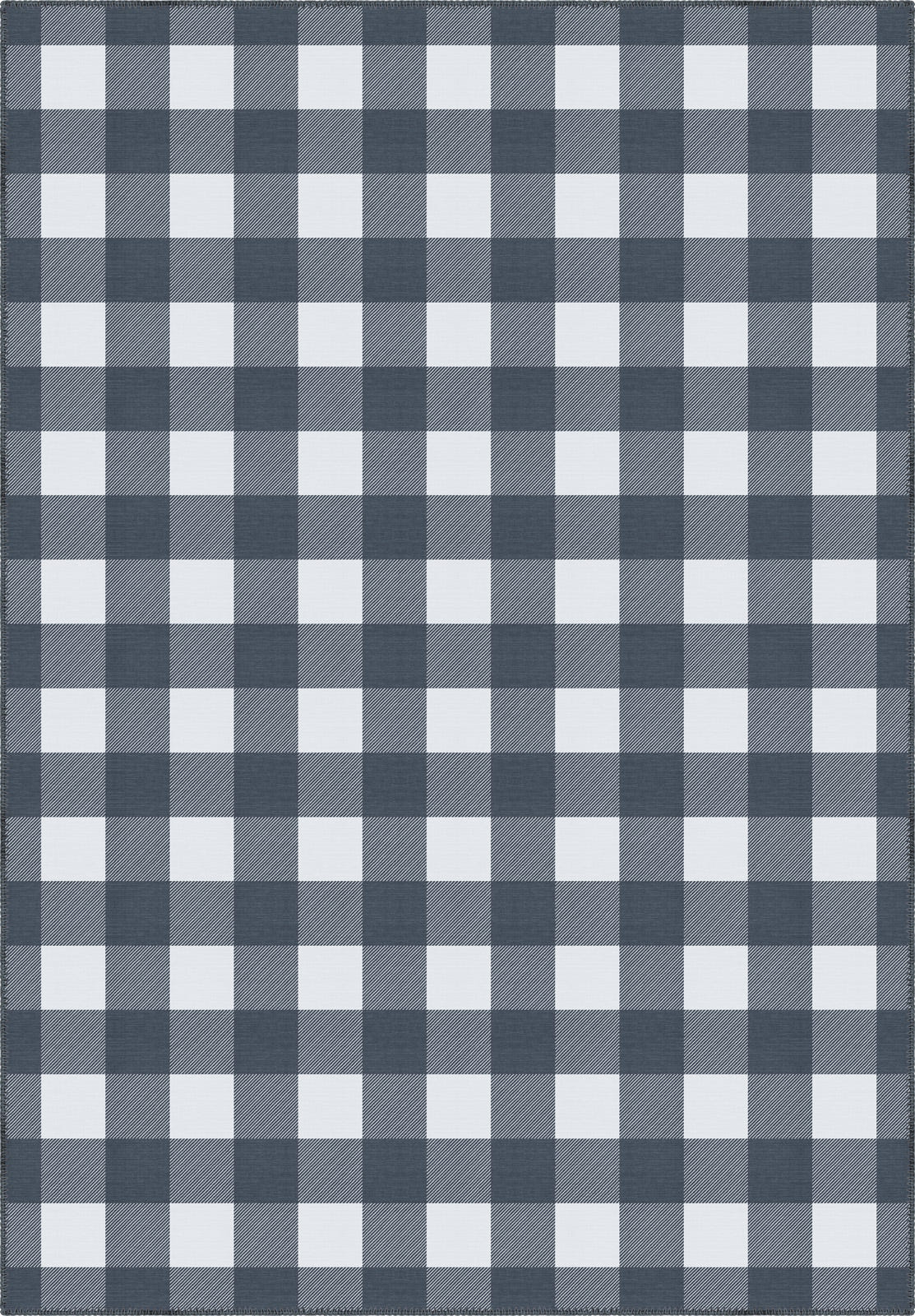 Jove Checkered Navy Rug