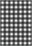 Jove Checkered Black and White Rug