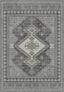 Magnus Medallion Grey Rug