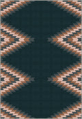 Cadmus Geometric Teal Rug