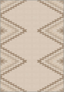 Cadmus Geometric Light Brown Rug