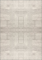 Theron Geometric Beige Rug