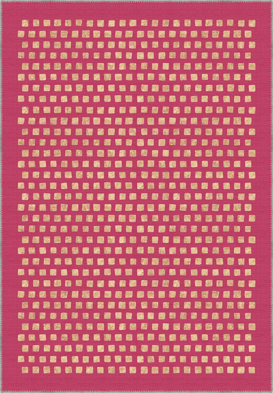 Thalia Modern Pink Rug