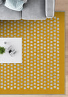 Thalia Geometric Yellow Rug