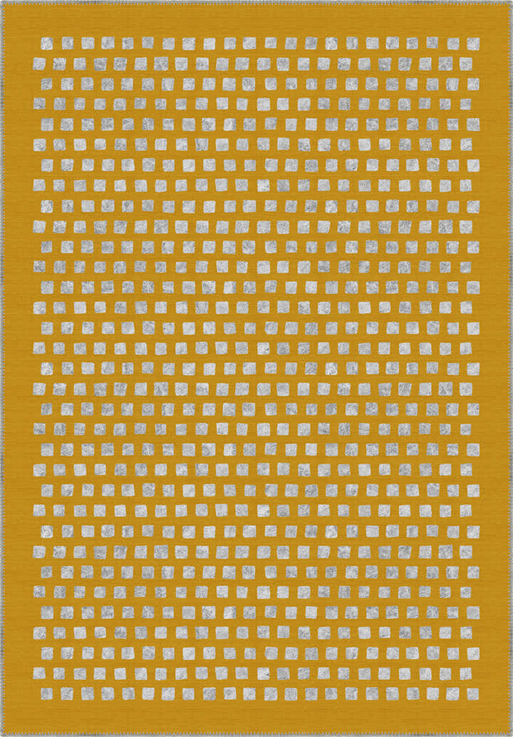 Thalia Geometric Yellow Rug