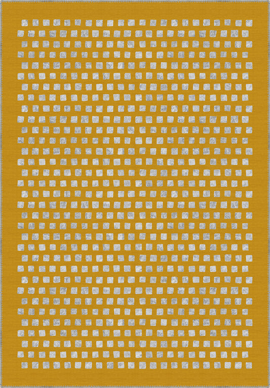 Thalia Geometric Yellow Rug