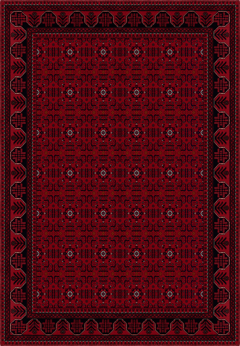 Anya Washable Afghan Rug