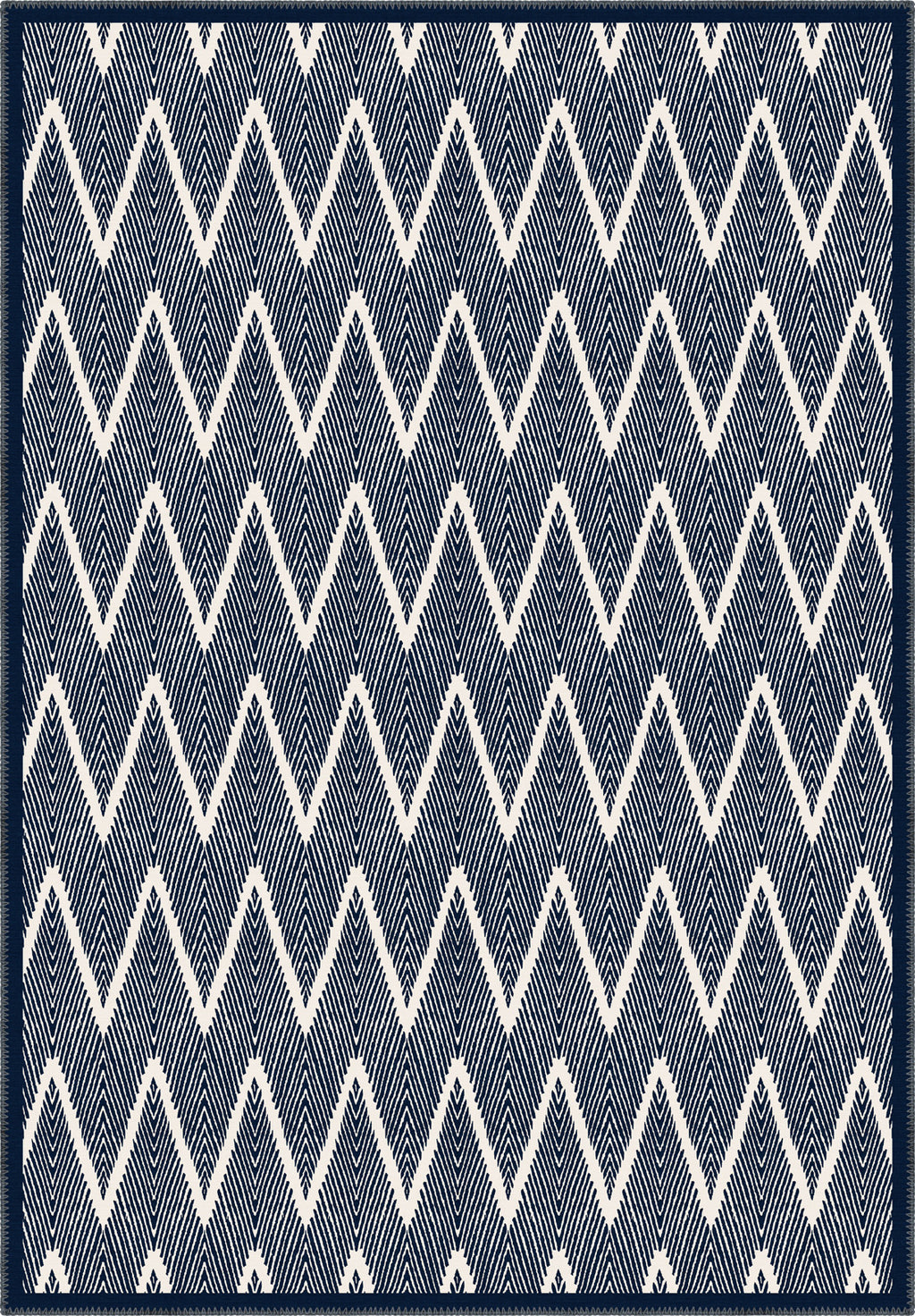 Siena Washable Navy Rug