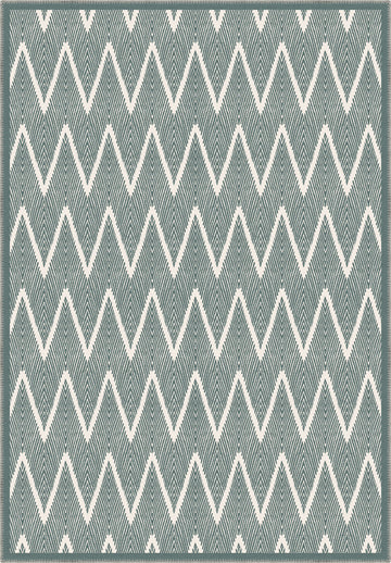 Siena Geometric Teal Rug